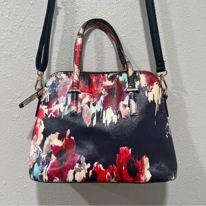 Kate Spade Laurel Way Evangelie Bag Blurry Floral Matching Wallet Purse Bag